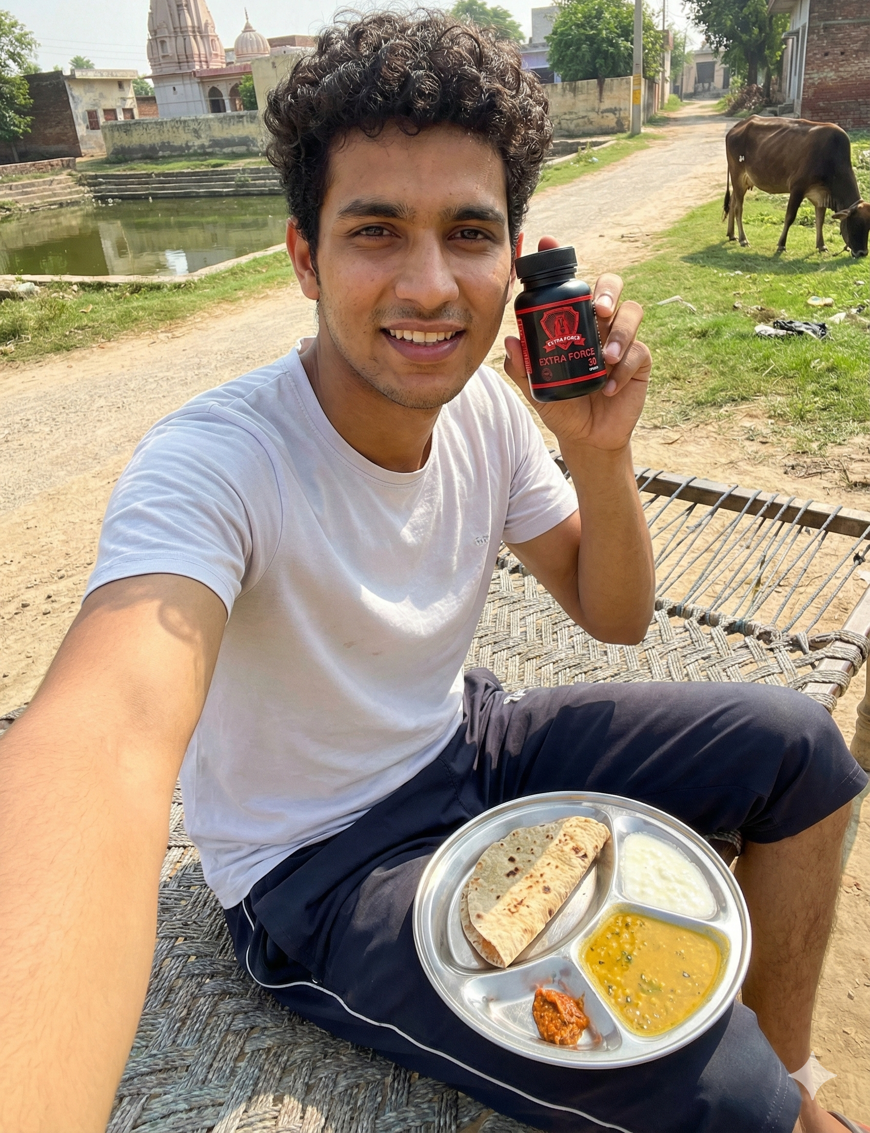 Kunal selfie with Extra Force